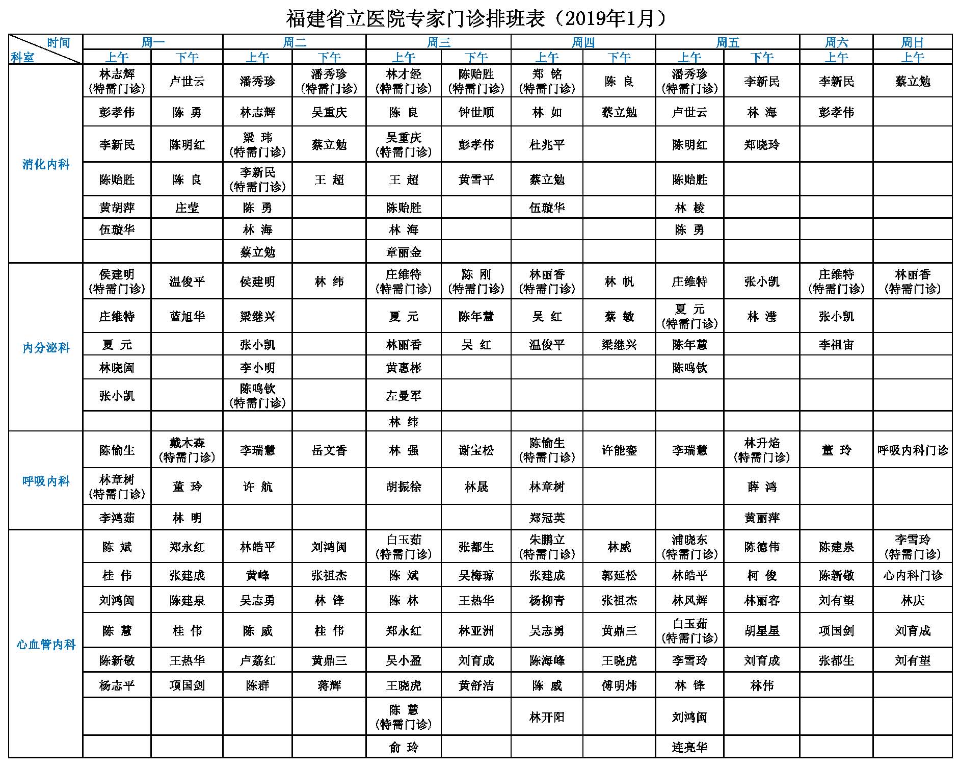 本部1月门诊排班(新排版)_页面_1.jpg